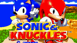 jeu rétro sega Sonic & Knuckles