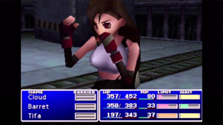 jeu playstation rétro Final Fantasy VII