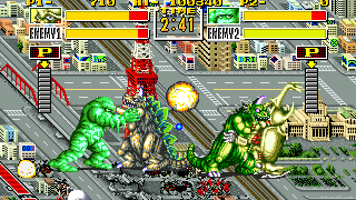 jeux rétro neo geo King of Monsters