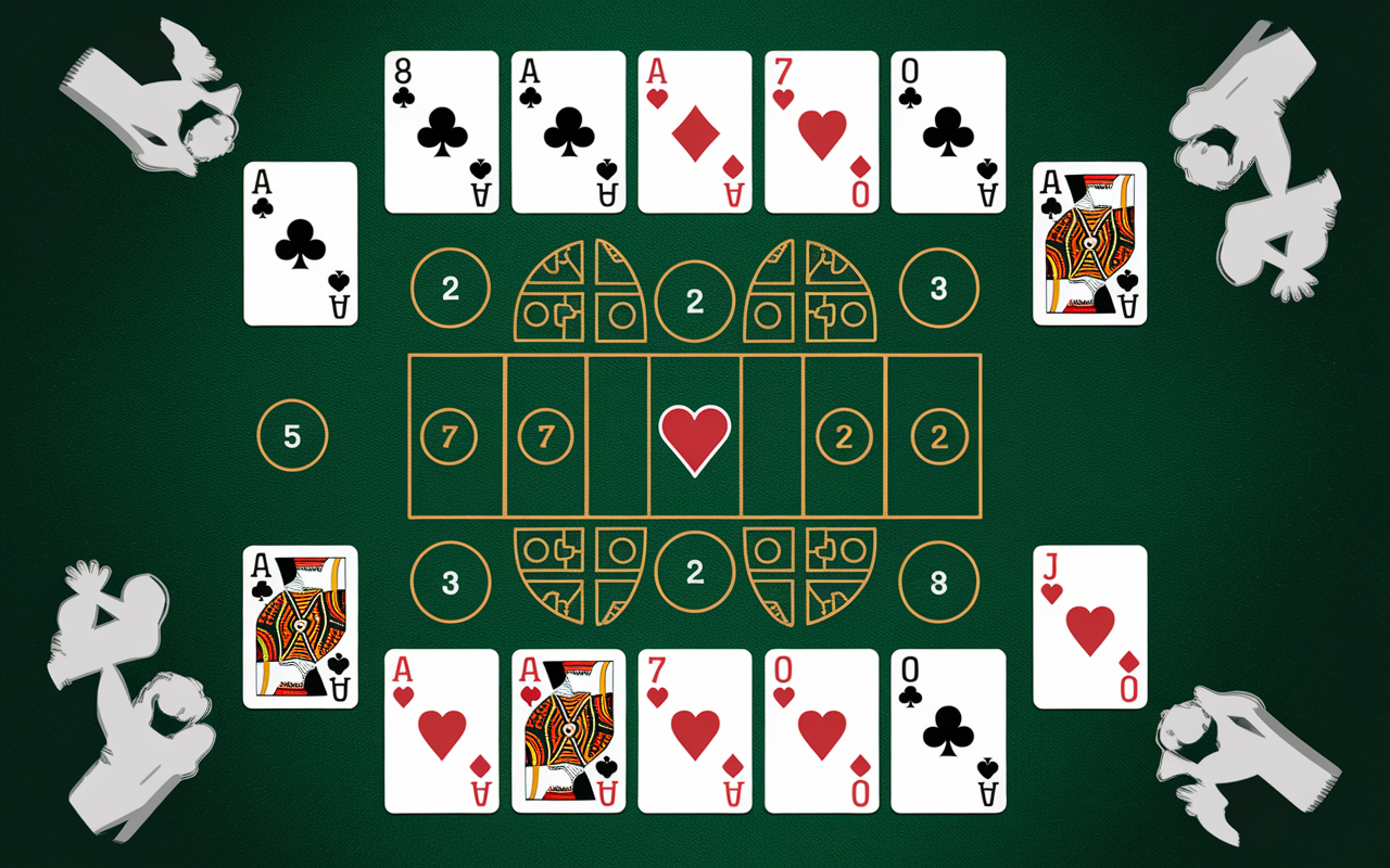 Cartes spéciales et variantes du 8 américain