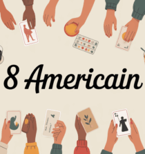 8 americain cartes famille ambiance conviviale