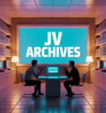 Salle rétro jv archives avec consoles et forums sur écran