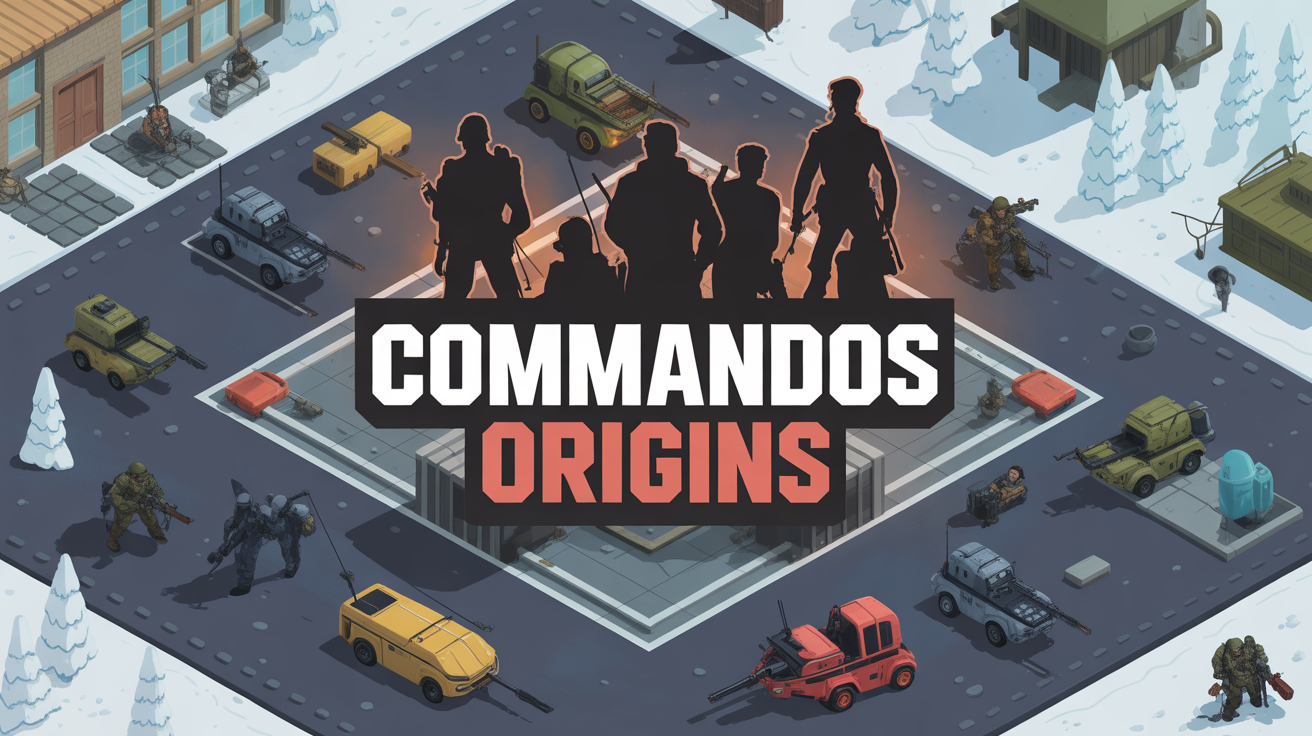 Commandos Origins : missions tactiques et gameplay modernisé