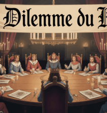 Table ronde medievale debat Le Dilemme du Roi