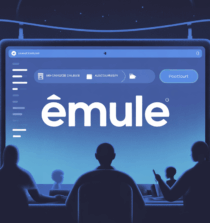 interface eMule partage fichiers connexion rapide