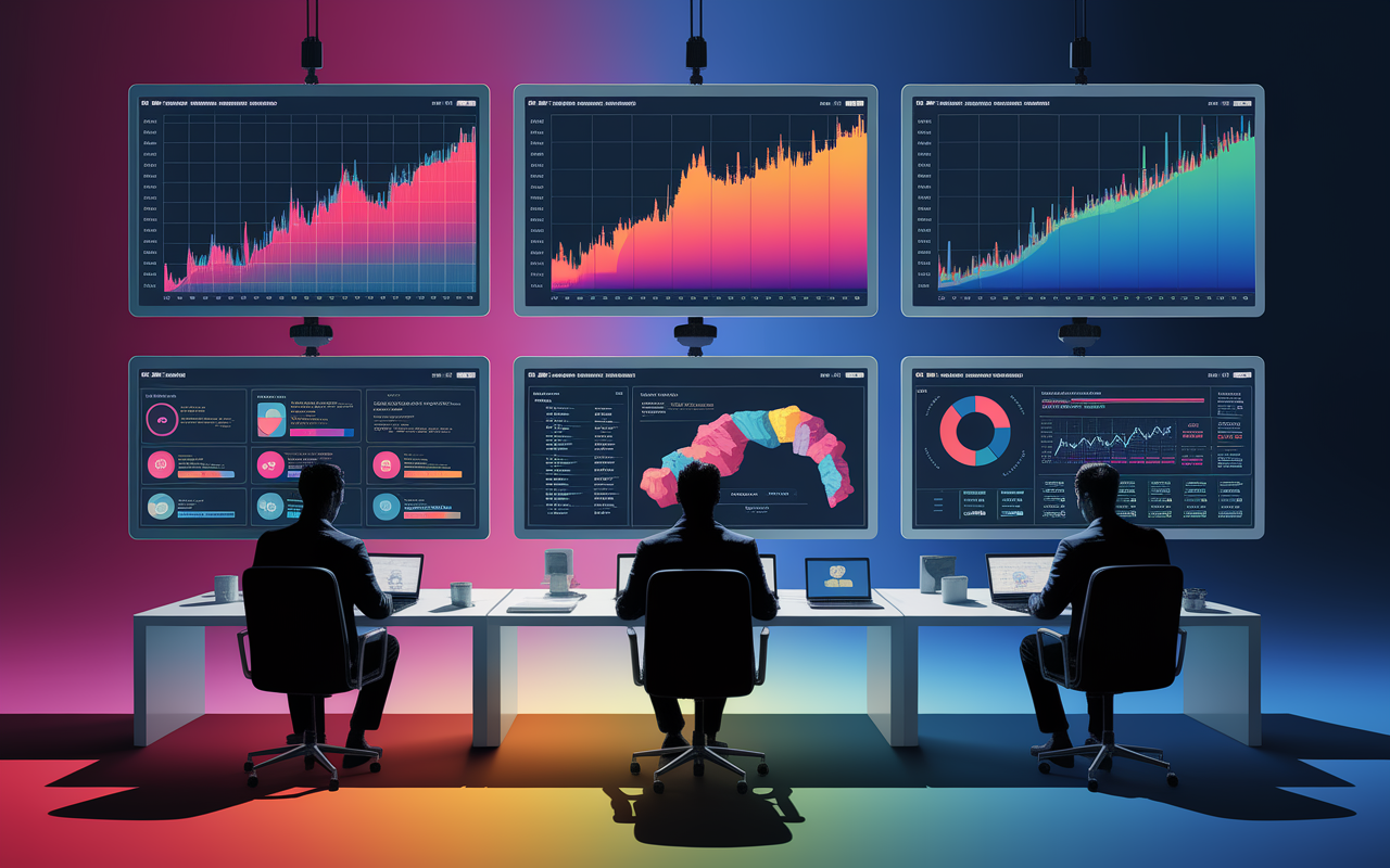 Visuels statistiques et heatmaps sur jv archives