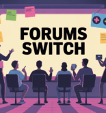 Scène forum Switch ambiance conviviale