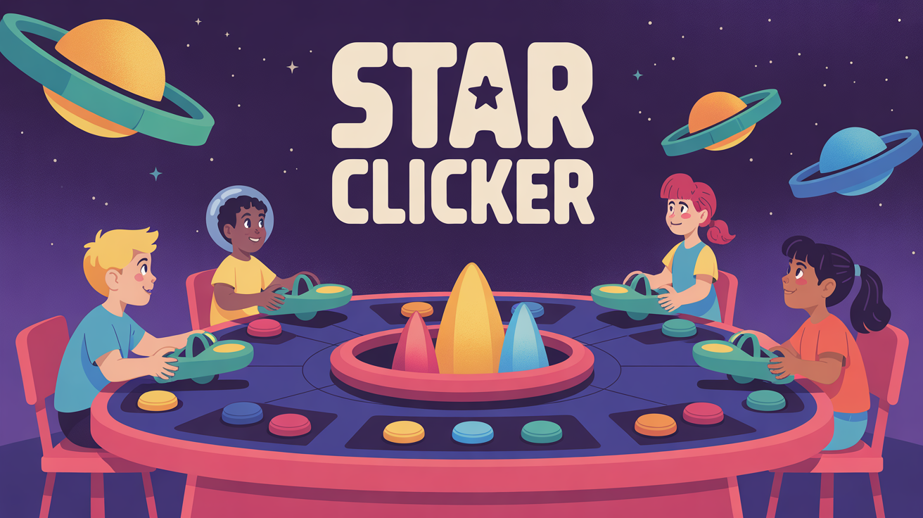 Science Clicker Star Clicker le jeu coopératif spatial qui fédère familles e