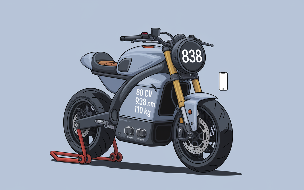 stark varg moto electrique vue technique 80cv 938nm