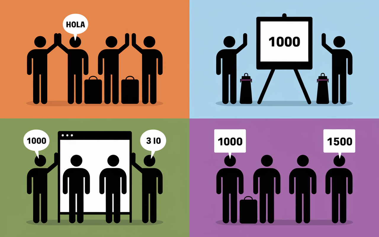 types supporters infographie illustration groupes