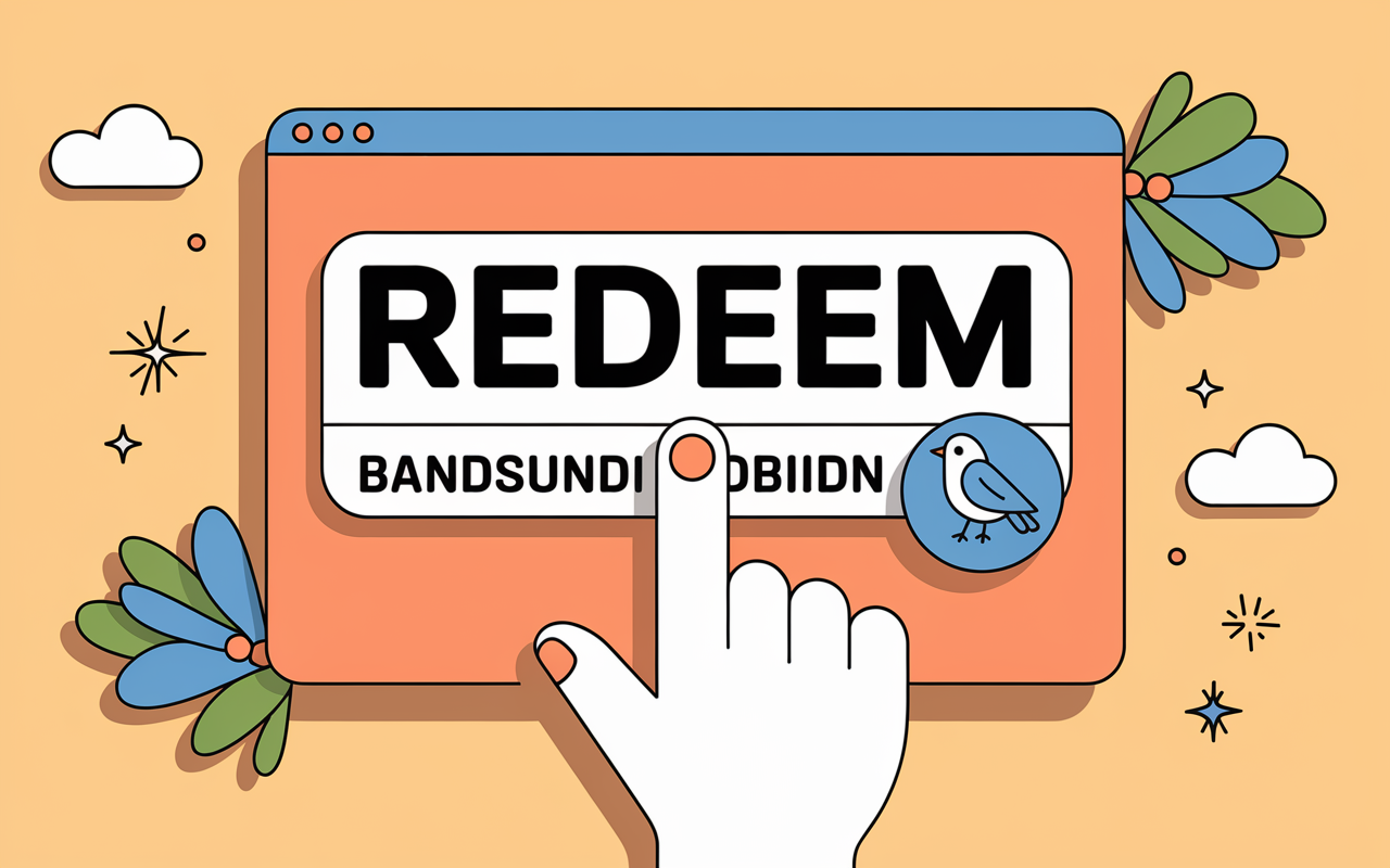 Fenêtre Redeem Pet Simulator X code bandsundrbidn