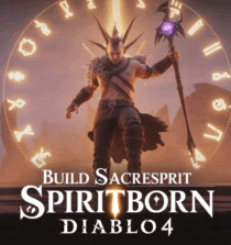 Vue de guerrier spiritborn Diablo 4 energie sacree arene