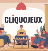 Scène conviviale Cliquojeux salon familial