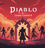 Paysage sombre RPG cinq heros portail magique
