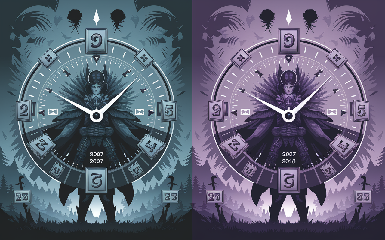 Timeline regles planeswalker Magic The Gathering 2007 2018