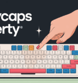 Clavier mécanique personnalisable avec keycaps AZERTY colorés