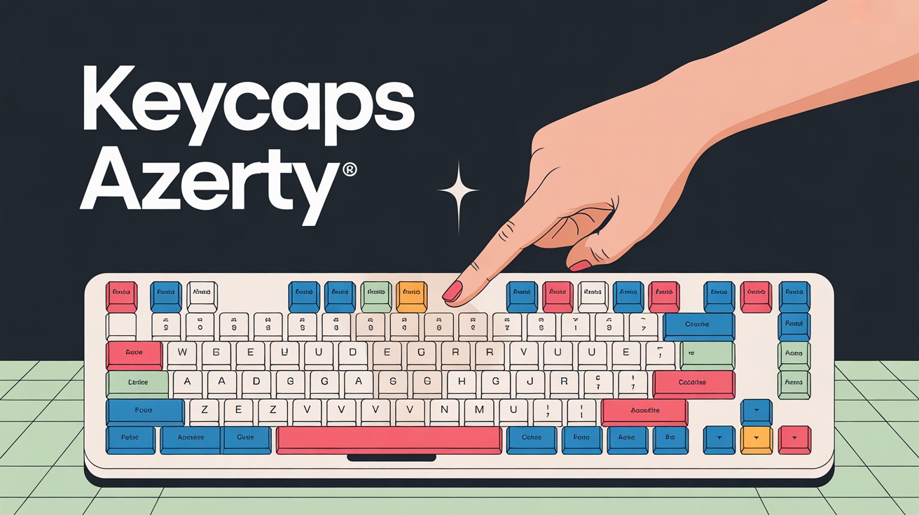 Keycaps AZERTY : faites le choix idéal pour votre clavier mé
