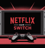 Console Switch Netflix écran jeux vidéo manette