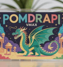 Pomdrapi VMAX carte illustrant dragon patissier vegetal