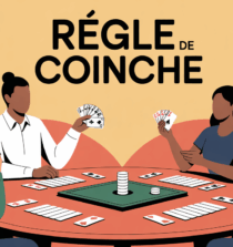 joueurs autour table jeu de cartes coinche