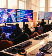 jeux video competitifs scene eSport immersive