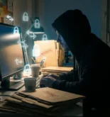 Silhouette personne devant ordinateur leaks ana venom partage dossiers