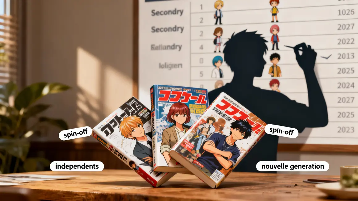 Mangas spin-off Naruto Kana, checklist, personnages secondaires