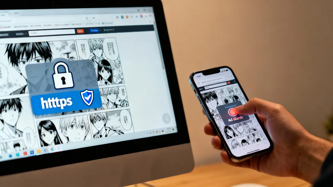 Sécuriser accès Crunchyscan https bloqueur publicité