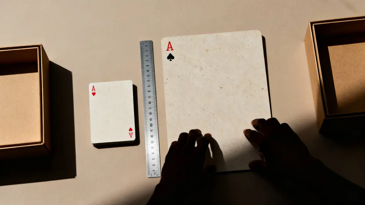 cartes Magic the Gathering standard oversized mesure comparaison