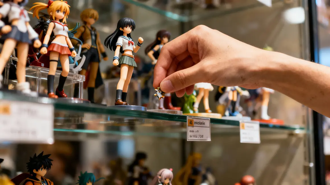 Vitrine figurines goodies japonais Japan Geek