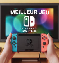 Vue console et accessoires meilleur jeu Nintendo Switch