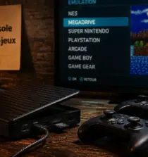 Console multi jeux avec réglages HDMI pour une image parfaite